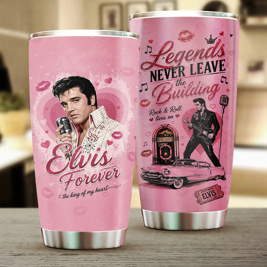 ELV Forever, The King of My Heart – Tumbler Cup