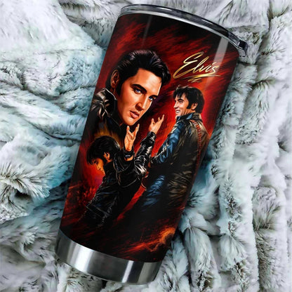 ELV Vintage Music Tumbler – Retro Fan Cup