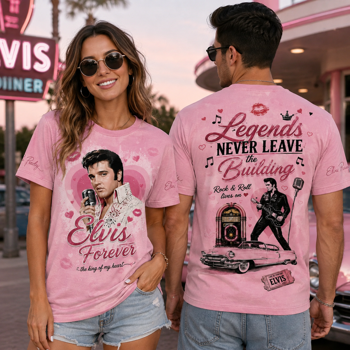 ELV Forever, the King of My Heart Apparel