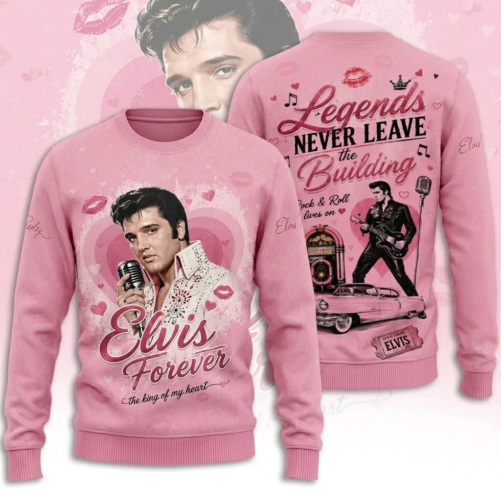 ELV Forever, the King of My Heart Apparel
