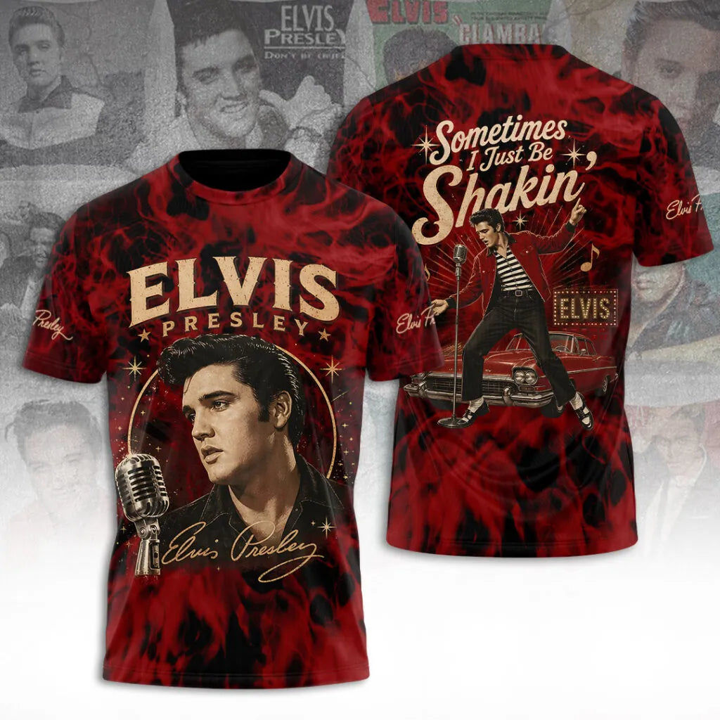 Sometimes I Just Be Shakin ELV – Vintage Music Apparel
