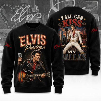 Y’ALL CAN KISS MY DALLAS ELV – Vintage Apparel